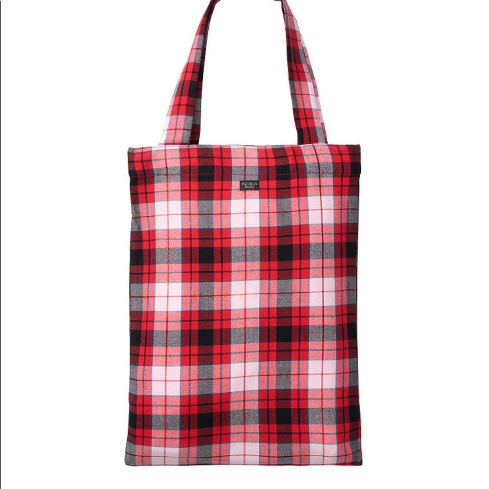 Victoria’s Secret Flannel Tote Bag